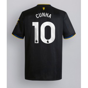 Fotbalové Dres Manchester United Matheus Cunha #10 Třetí Oblečení 2025-26 Krátký Rukáv